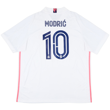 2020-21 Real Madrid Home Shirt Modric #10 - 6/10 - (XXL)