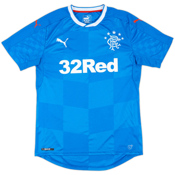 2016-18 Rangers Home Shirt - 9/10 - (M)
