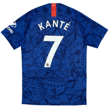 2019-20 Chelsea Authentic Home Shirt Kante #7 - 7/10 - (S)