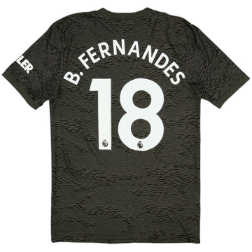 2020-21 Manchester United Away Shirt B.Fernandes #18 - 7/10 - (S)