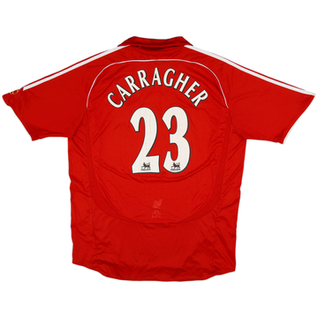 2006-08 Liverpool Home Shirt Carragher #23 - 6/10 - (XL)