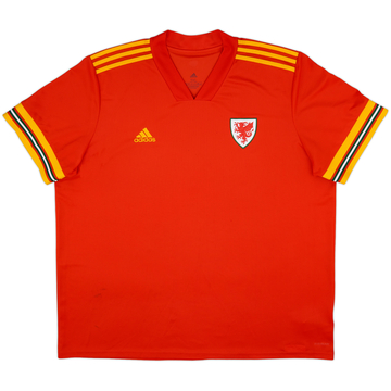 2020-21 Wales Home Shirt - 6/10 - (3XL)