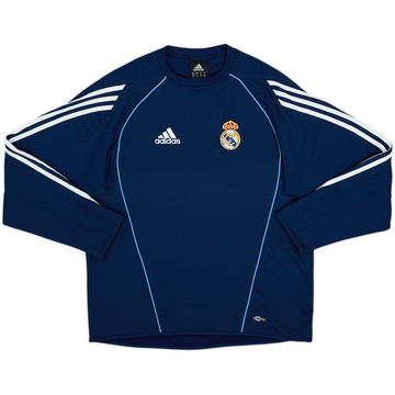 2005-06 Real Madrid adidas Sweat Top - 8/10 - (S)