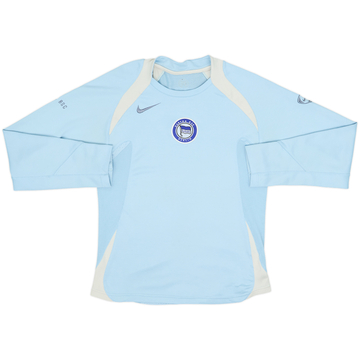 2005-06 Hertha Berlin Nike Training L/S Shirt - 7/10 - (S)