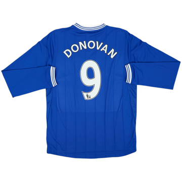 2009-10 Everton Home L/S Shirt Donovan #9 - 9/10 - (M)