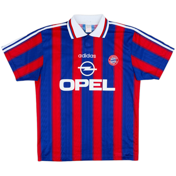 1995-97 Bayern Munich Squad Signed Home Shirt - 7/10 - (M)