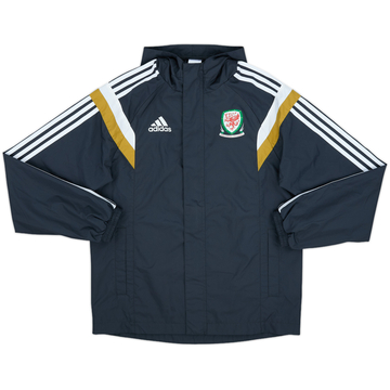 2014-15 Wales adidas Hooded Rain Jacket - 10/10 - (S)
