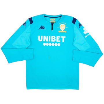 2019-20 Leeds United Kappa 1/4 Zip Drill Top - 5/10 - (M)