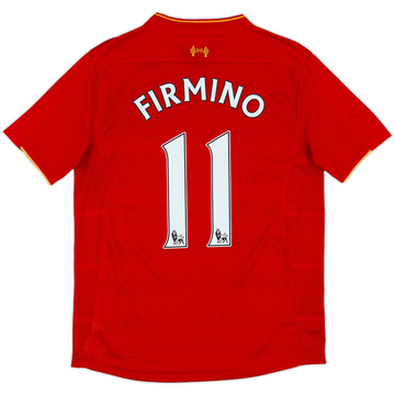 2016-17 Liverpool Home Shirt Firmino #11 - 7/10 - (S)