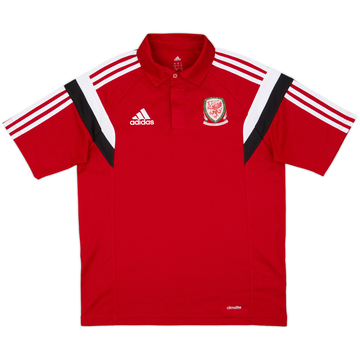 2015-16 Wales adidas Polo Shirt - 6/10 - (S)