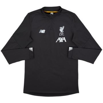 2019-20 Liverpool New Balance 1/4 Zip Drill Top - 10/10 - (M)