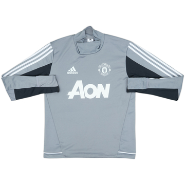 2017-18 Manchester United adidas Sweat Top - 10/10 - (M)