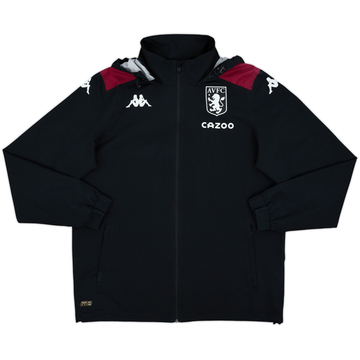 2020-21 Aston Villa Kappa Hooded Rain Jacket - 7/10 - (XL)