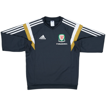 2014-15 Wales adidas Sweat Top - 8/10 - (S)