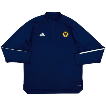 2019-20 Wolves Player Issue adidas 1/4 Zip Drill Top - 7/10 - (XL)