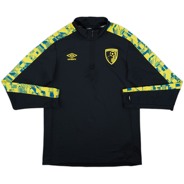 2020-21 Bournemouth Umbro 1/4 Zip Drill Top - 10/10 - (M)
