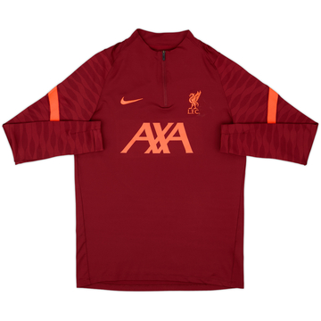 2021-22 Liverpool Nike 1/4 Training Top - 7/10 - (M)