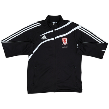 2008-09 Middlesbrough adidas Track Jacket - 9/10 - (M)