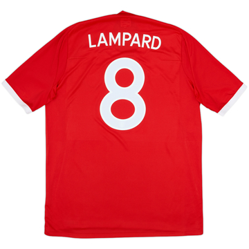 2010-11 England Away Shirt Lampard #8 - 8/10 - (L)