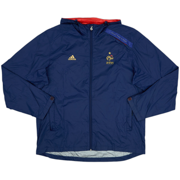 2010-11 France adidas Hooded Rain Jacket - 6/10 - (XXL)