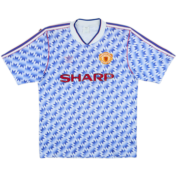 1990-92 Manchester United Away Shirt - 5/10 - (M)