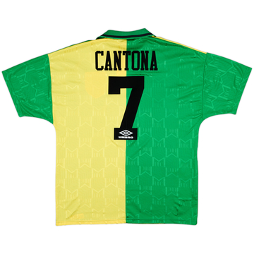 1992-94 Manchester United Third Shirt Cantona #7 - 8/10 - (L)