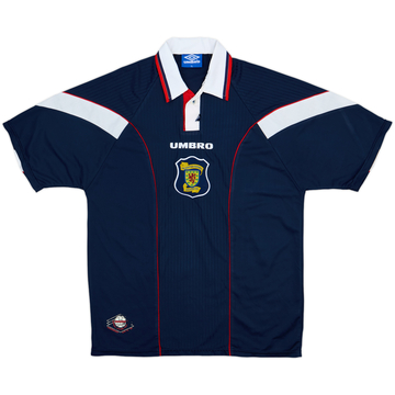 1996-98 Scotland Home Shirt - 8/10 - (XL)