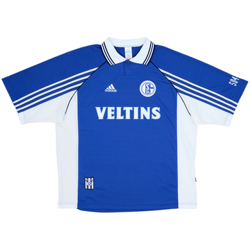 1998-99 Schalke Home Shirt - 10/10 - (XL)