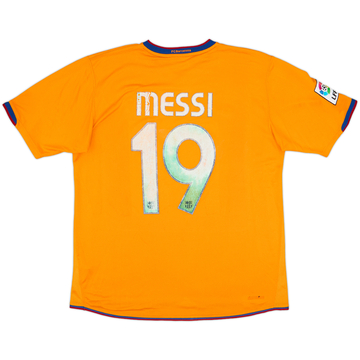 2006-08 Barcelona Away Shirt Messi #19 - 4/10 - (L)