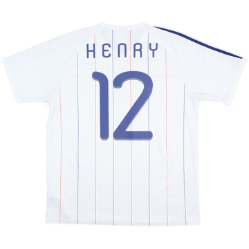 2009-10 France Basic Away Shirt Henry #12 - 8/10 - (L)
