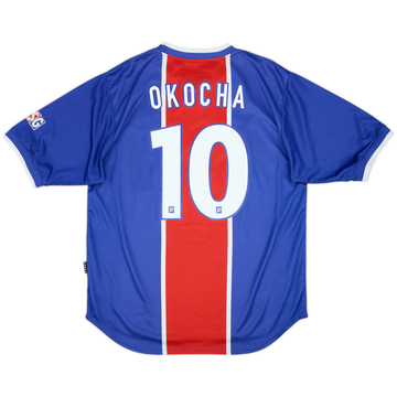 1999-00 Paris Saint-Germain Home Shirt Okocha #10 - 5/10 - (L)