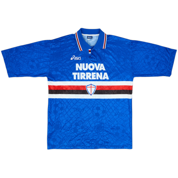 1995-96 Sampdoria Home Shirt - 8/10 - (L)