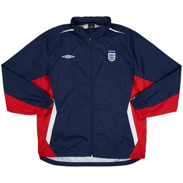 2004-06 England Umbro Hooded Rain Jacket - 10/10 - (XL)
