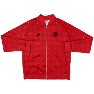 2009-10 Manchester United Nike Track Jacket - 7/10 - (L)
