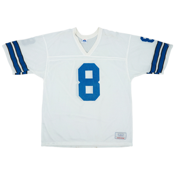1990-95 Dallas Cowboys Aikman #8 Apex One Away Jersey - 6/10 - (XL)