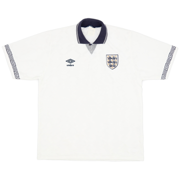 1990-92 England Home Shirt - 9/10 - (L)