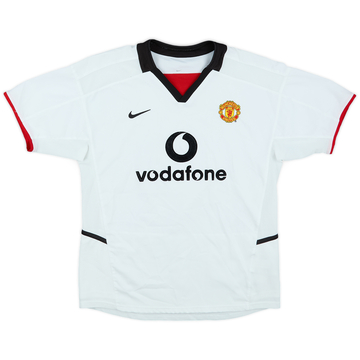 2002-03 Manchester United Away Shirt - 8/10 - (L.Boys)