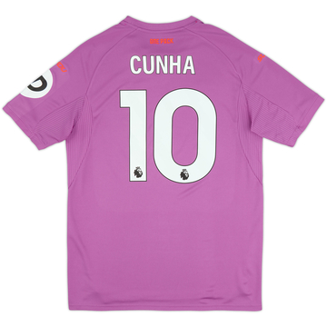 2024-25 Wolves Third Shirt Cunha #10