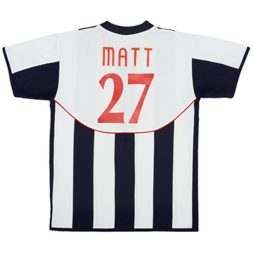 2004-05 West Brom Home Shirt Matt #27 - 5/10 - (XL.Boys)