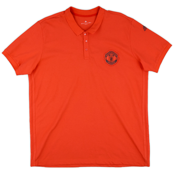 2016-17 Manchester United adidas Polo Shirt - 9/10 - (XXL)