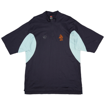 2002-04 Netherlands Nike 1/4 Zip Training Top - 8/10 - (XL)