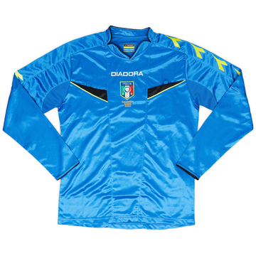 2000s Italy Diadora Referee L/S Shirt - 6/10 - (S)
