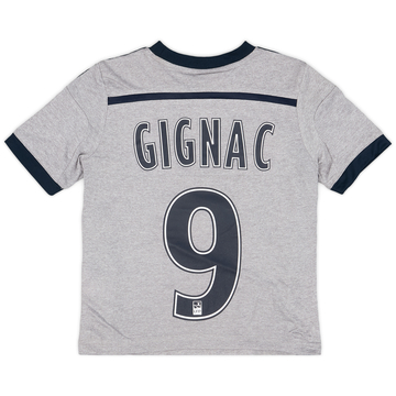 2014-15 Olympique Marseille Third Shirt Gignac #9 (7-8 Years)