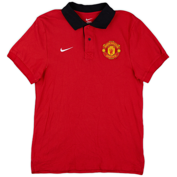 2012-13 Manchester United Nike Polo Shirt - 8/10 - (S)