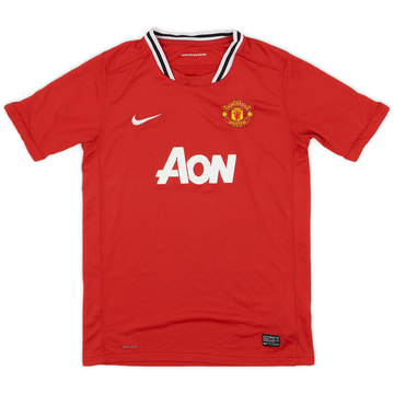 2011-12 Manchester United Home Shirt - 6/10 - (XL.Boys)