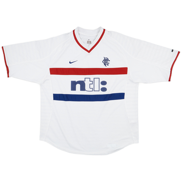 2000-01 Rangers Away Shirt - 9/10 - (XL)