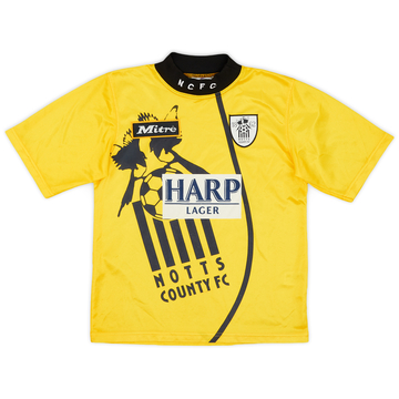 1995-97 Notts County Away Shirt - 8/10 - (M.Boys)