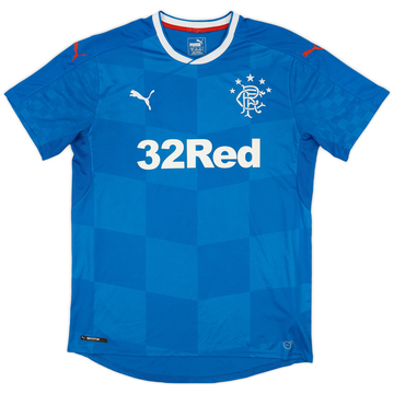2016-18 Rangers Home Shirt - 7/10 - (L)