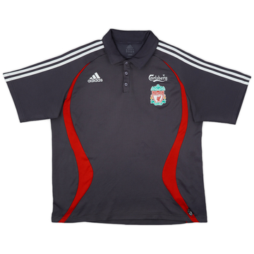 2006-07 Liverpool adidas Polo Shirt - 7/10 - (XL)