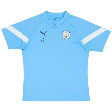 2021-22 Manchester City Puma Staff Issue Training Shirt JC - 7/10 - (L)
